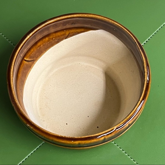 VINTAGE Pottery Barrel Planter Made in Taiwan - Picture 8 of 11